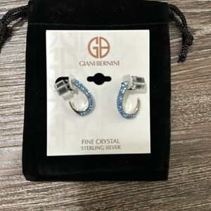Giani Bernini crystal sterling silver earrings